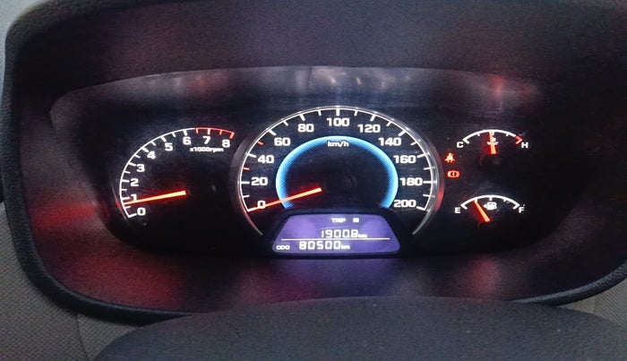 2016 Hyundai Grand i10 SPORTZ 1.2 KAPPA VTVT, Petrol, Manual, 80,500 km, interior