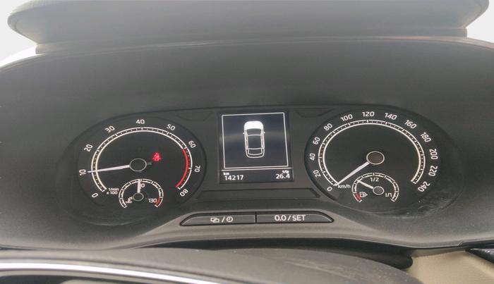 2022 Skoda SLAVIA AMBITION 1.0L TSI MT, Petrol, Manual, 14,217 km, interior