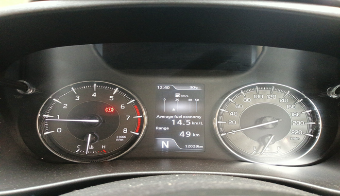 2024 Toyota Glanza G AMT, Petrol, Automatic, 12,029 km, interior
