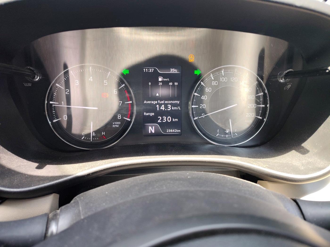 2023 Toyota Glanza V AMT, Petrol, Automatic, 23,642 km, interior