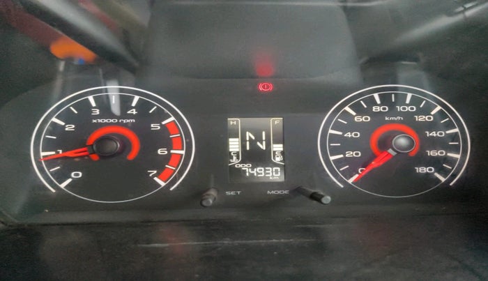 2016 Mahindra Kuv100 K4 PLUS 6 STR, Petrol, Manual, 74,930 km, interior