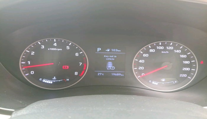 2019 Hyundai Elite i20 ASTA (O) CVT, Petrol, Automatic, 19,689 km, interior