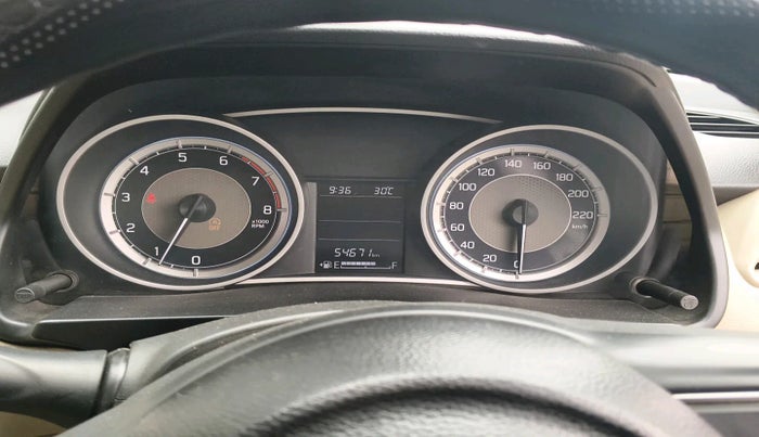 2020 Maruti Dzire ZXI, Petrol, Manual, 54,671 km, interior