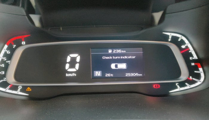 2021 KIA SONET HTX 1.0 IMT, Petrol, Manual, 25,304 km, interior