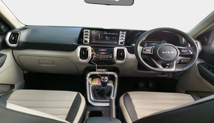 2021 KIA SONET HTX 1.0 IMT, Petrol, Manual, 25,304 km, interior