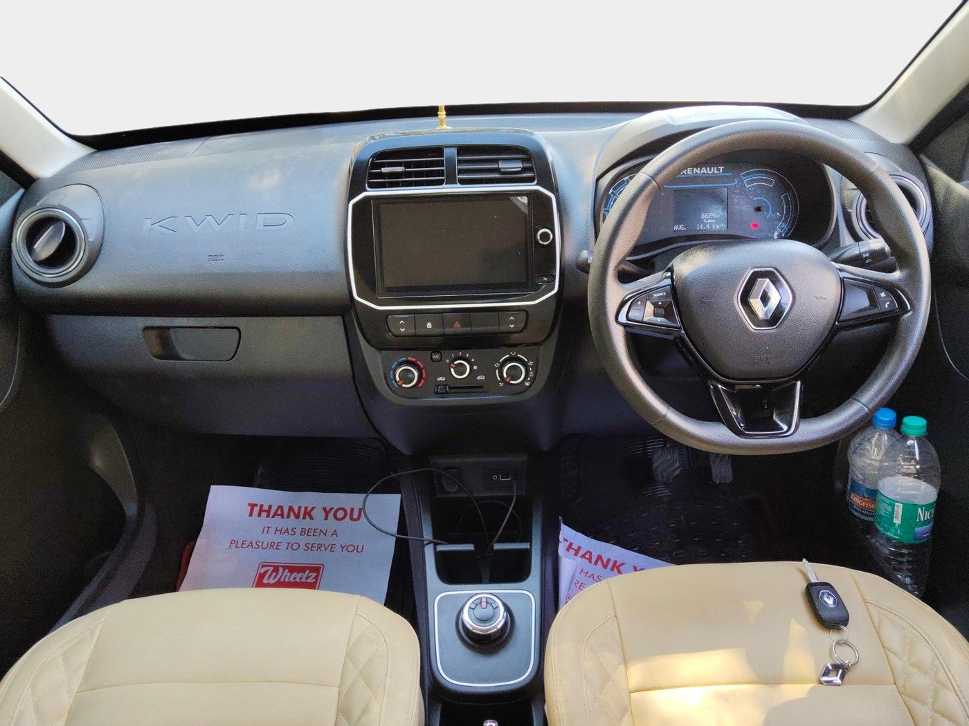 2024 Renault Kwid CLIMBER AMT 1.0, Petrol, Automatic, 6,626 km, interior