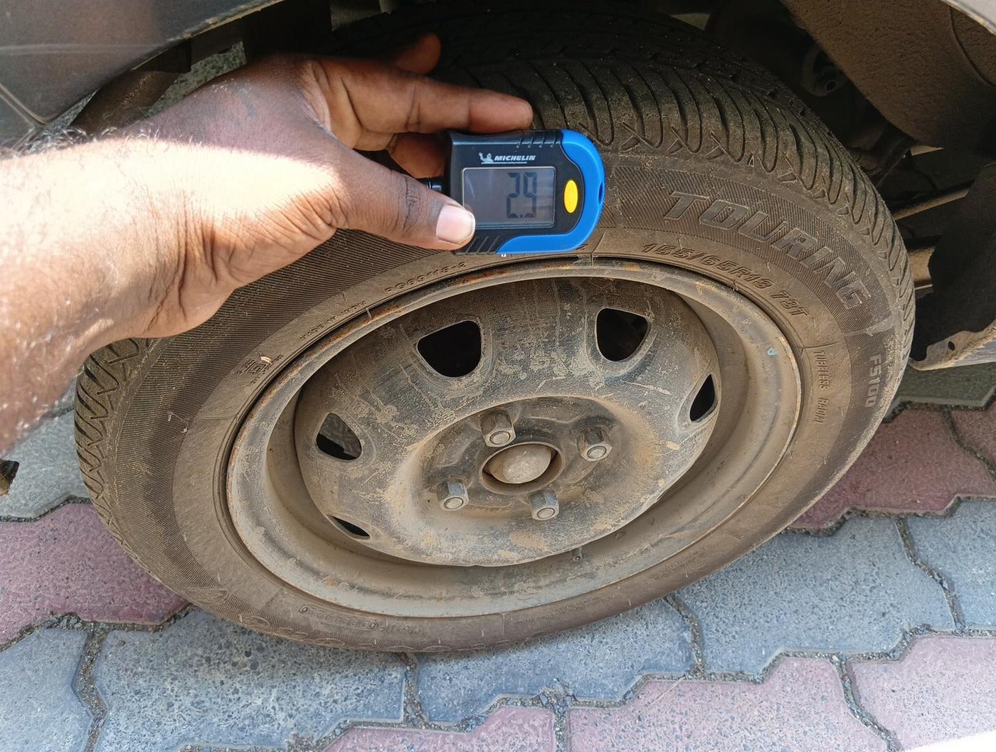 2015 Maruti Alto K10 VXI AMT, Petrol, Automatic, 37,193 km, tyre