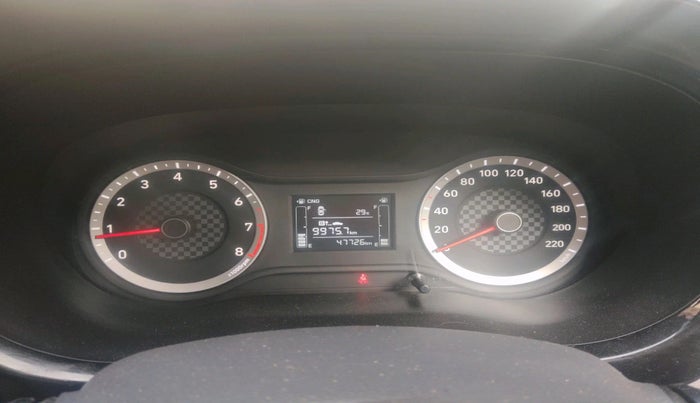 2022 Hyundai GRAND I10 NIOS SPORTZ 1.2 KAPPA VTVT CNG, Petrol, Manual, 47,726 km, interior