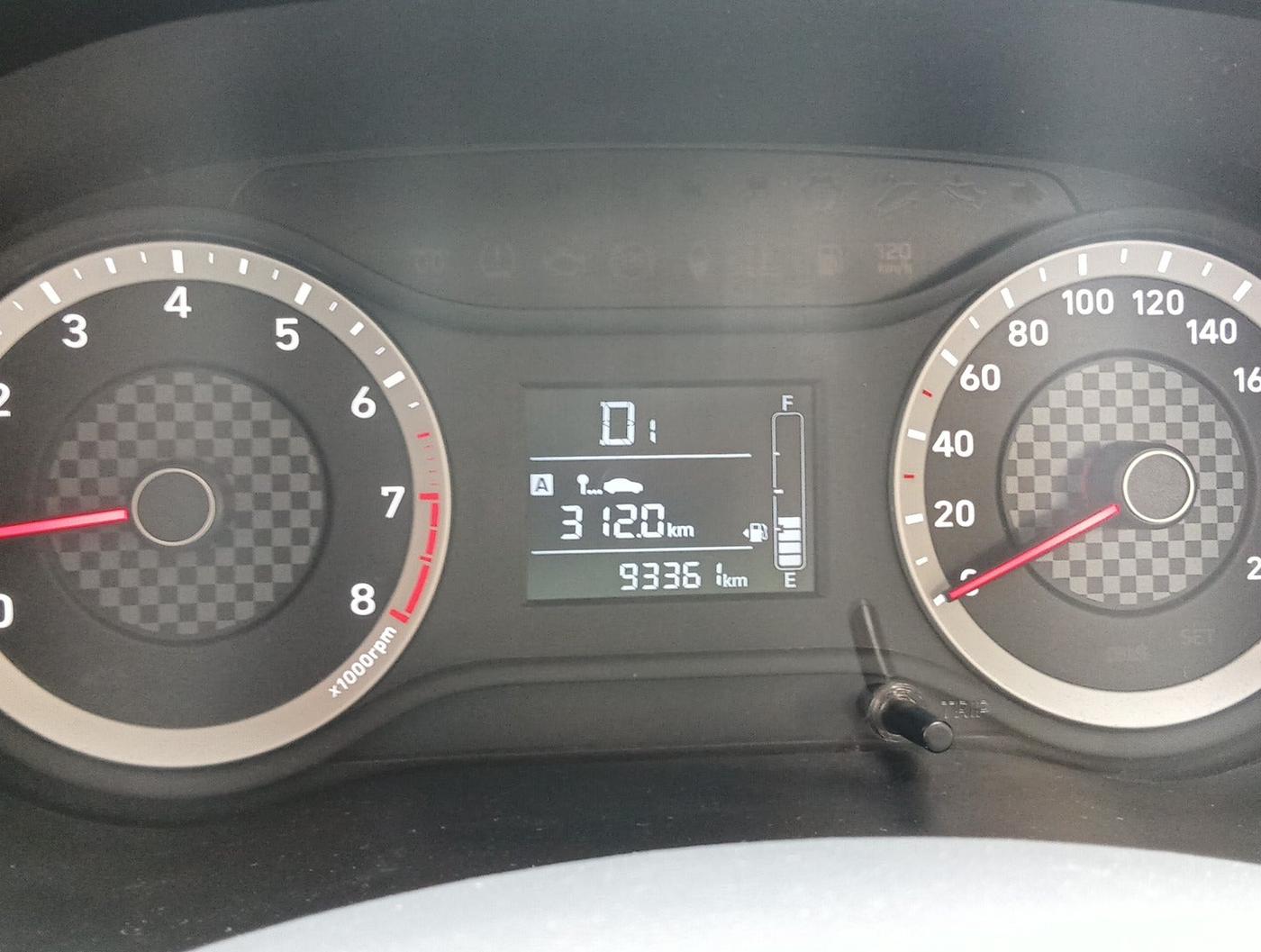 2020 Hyundai AURA S 1.2 AMT, Petrol, Automatic, 93,361 km, interior