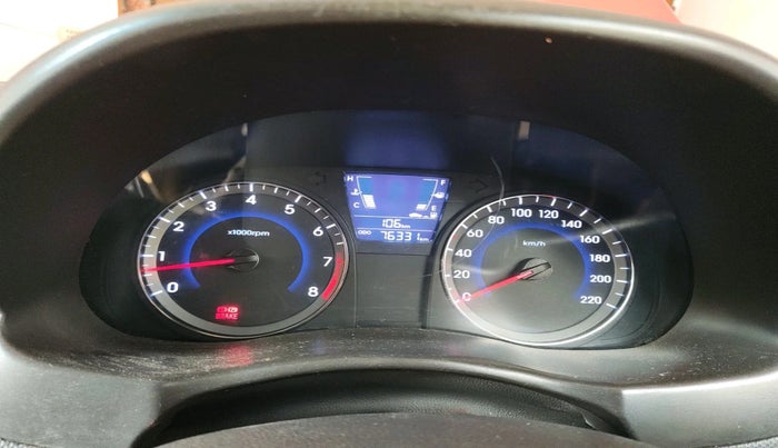 2016 Hyundai Verna FLUIDIC 4S 1.4 VTVT, Petrol, Manual, 76,331 km, interior