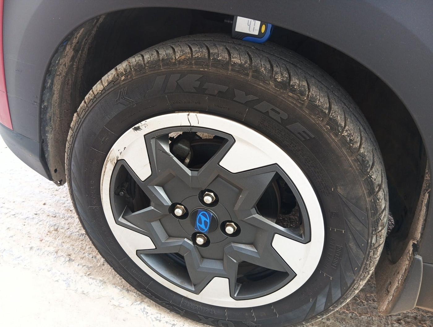 2023 Hyundai EXTER SX 1.2 MT, Petrol, Manual, 19,066 km, tyre