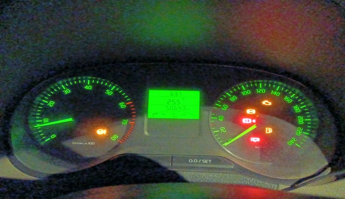 2013 Skoda Rapid AMBITION 1.6 MPI MT, Petrol, Manual, 50,643 km, interior