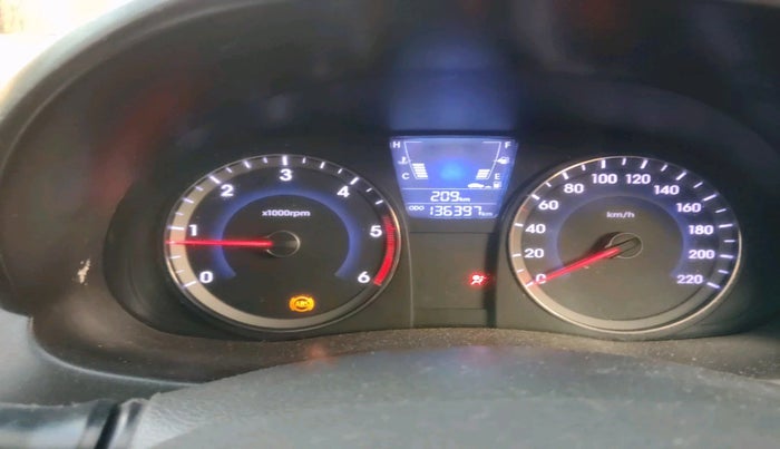 2012 Hyundai Verna FLUIDIC 1.4 CRDI EX, Diesel, Manual, 1,36,397 km, interior