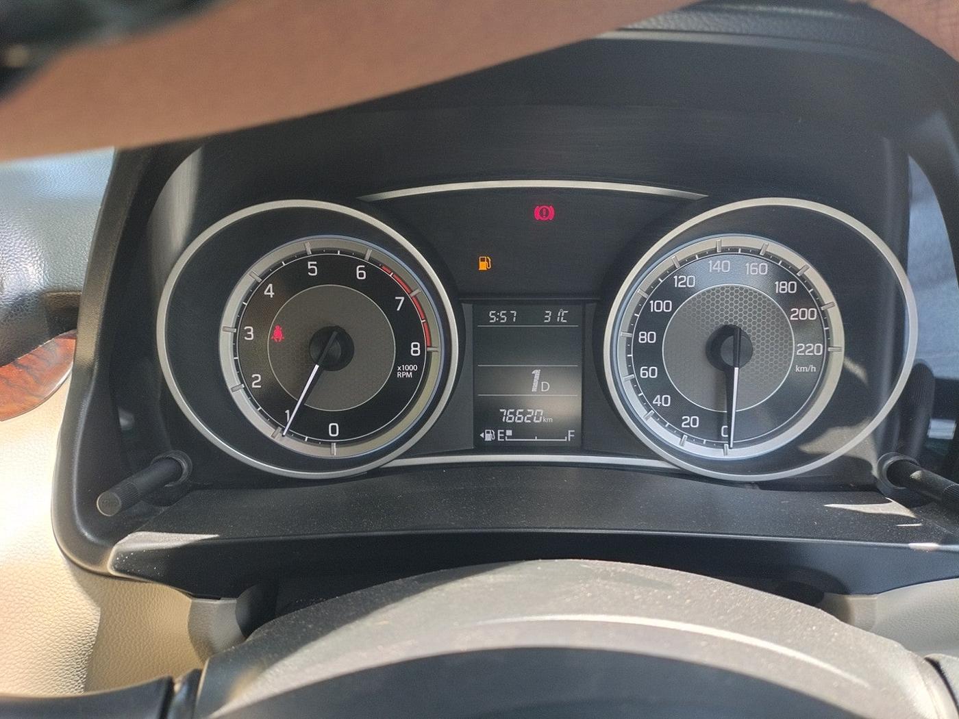 2017 Maruti Dzire ZXI PLUS AMT, Petrol, Automatic, 76,620 km, interior