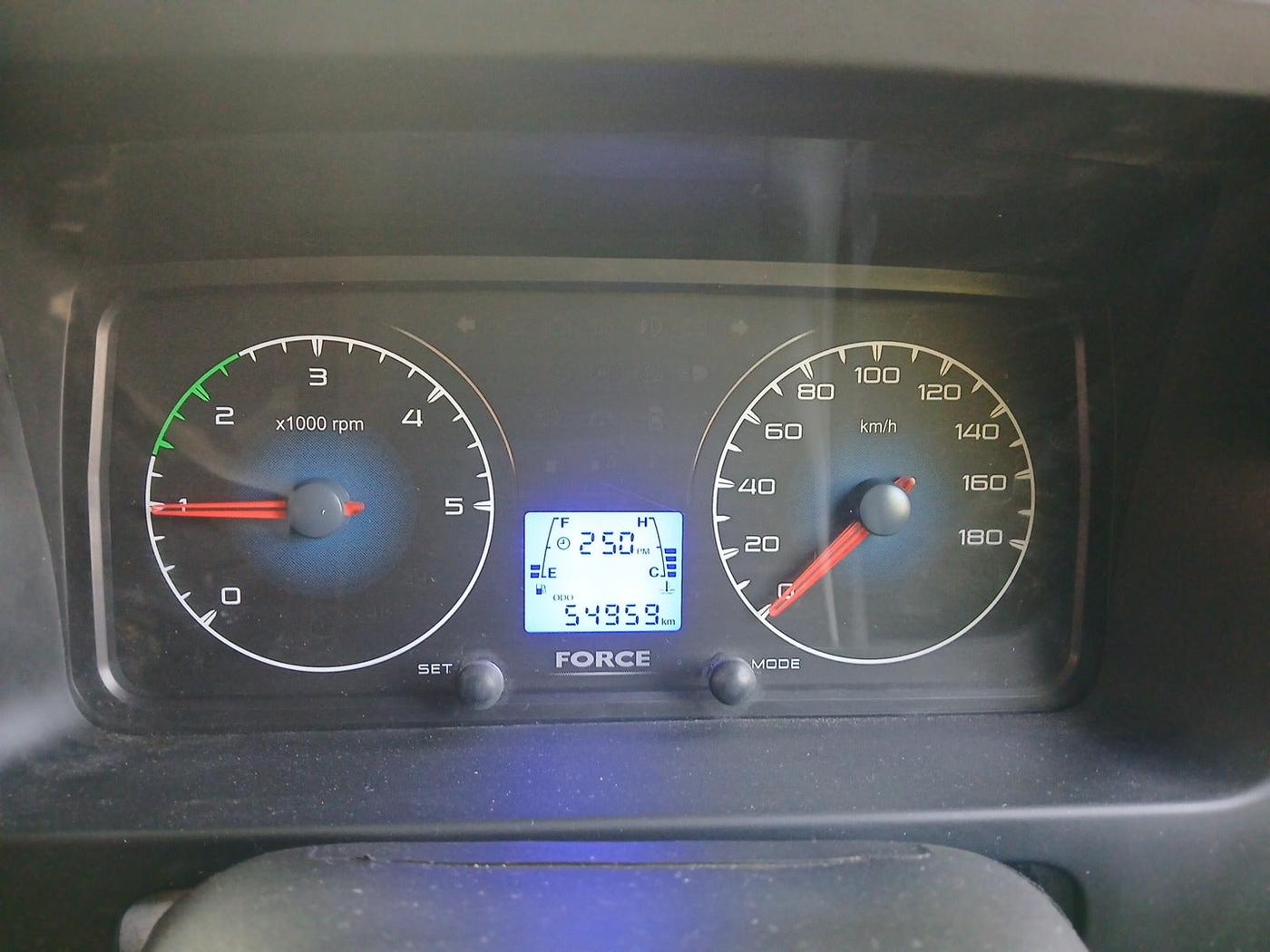 2022 Force Motors GURKHA 4x4, Diesel, Manual, 54,959 km, interior