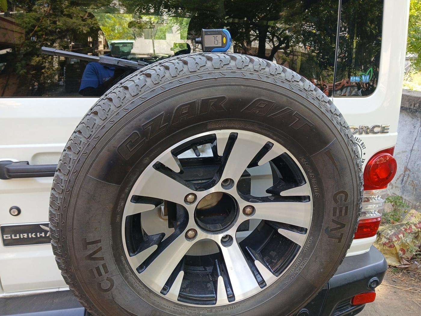 2022 Force Motors GURKHA 4x4, Diesel, Manual, 54,959 km, tyre