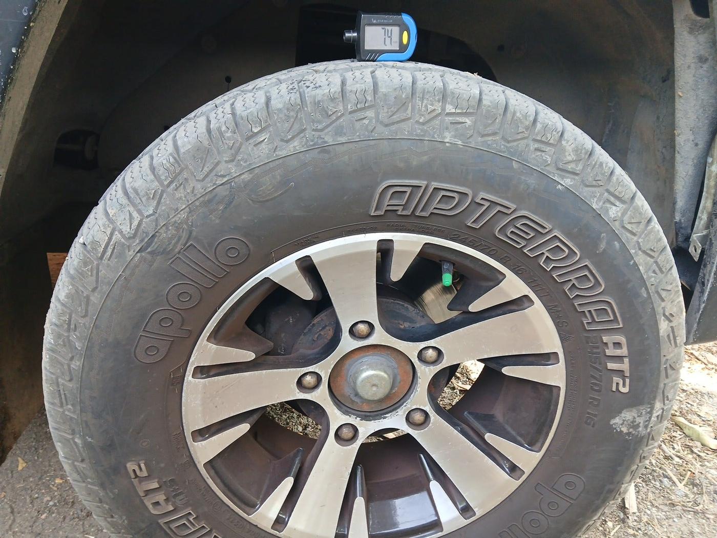 2022 Force Motors GURKHA 4x4, Diesel, Manual, 54,959 km, tyre