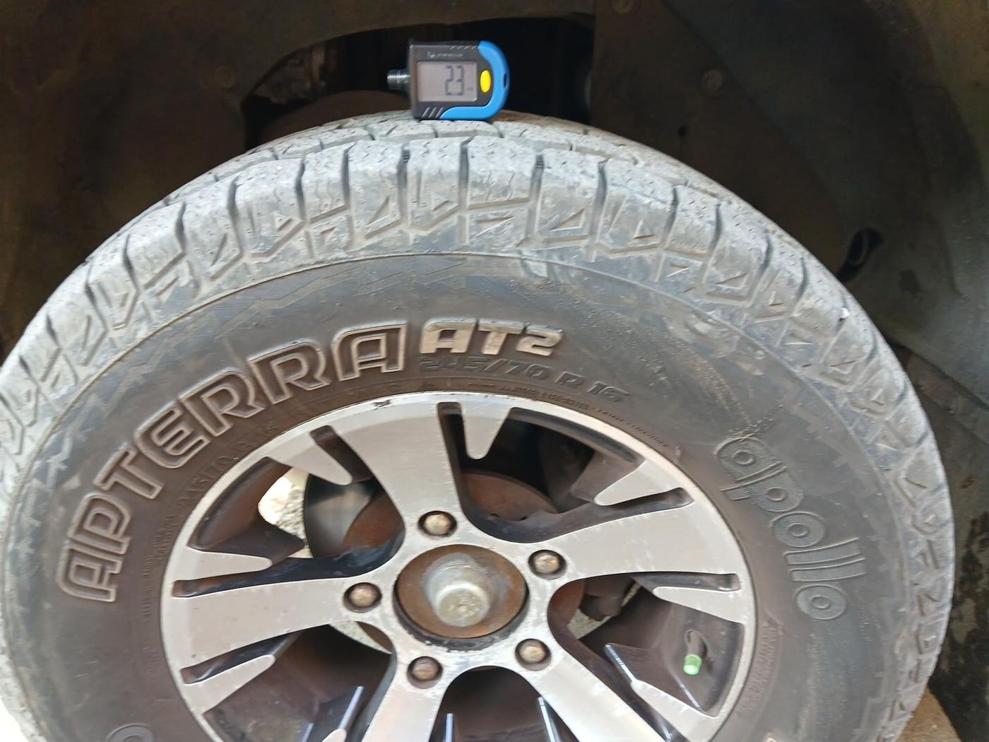 2022 Force Motors GURKHA 4x4, Diesel, Manual, 54,959 km, tyre