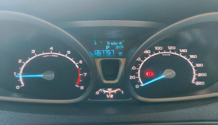 2017 Ford Ecosport TITANIUM 1.5L PETROL AT, Petrol, Automatic, 67,757 km, interior