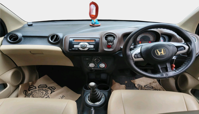 2013 Honda Brio S MT, Petrol, Manual, 49,375 km, interior