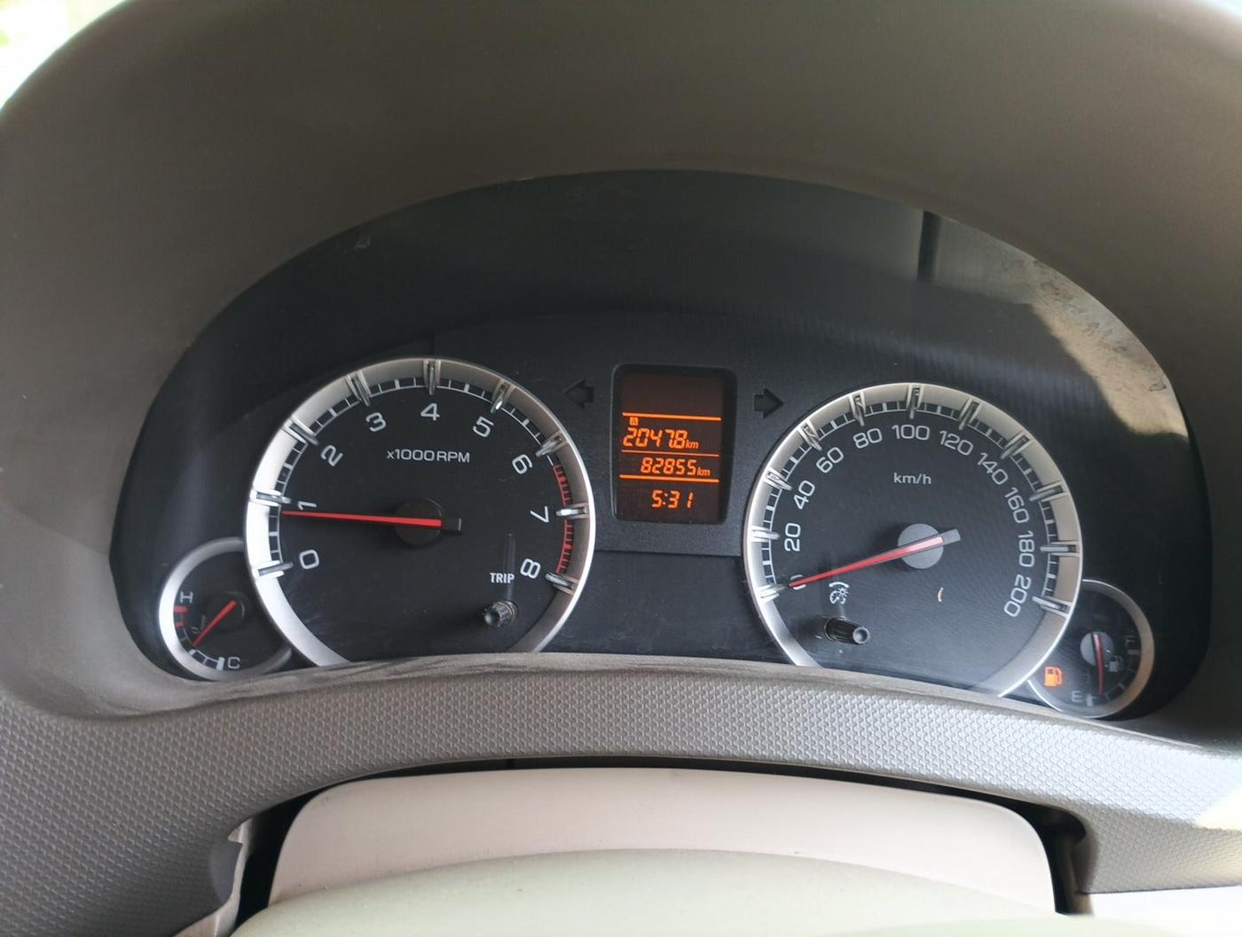2012 Maruti Ertiga VXI, Petrol, Manual, 82,855 km, interior
