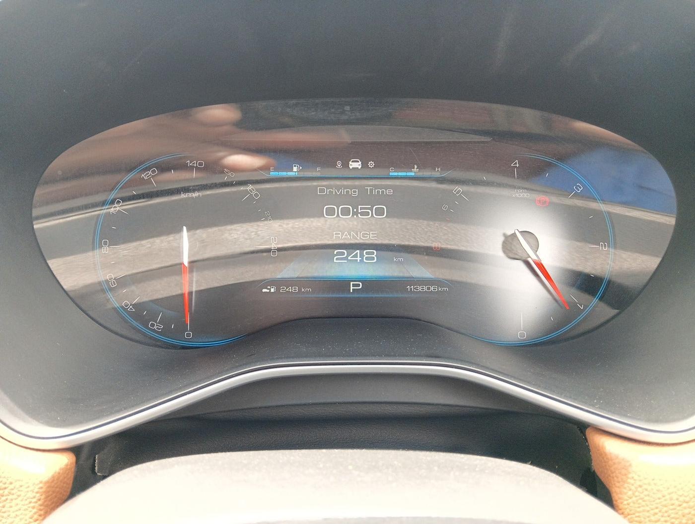 2021 MG HECTOR PLUS SHARP 1.5 PETROL TURBO CVT 6-STR, Petrol, Automatic, 1,13,806 km, interior