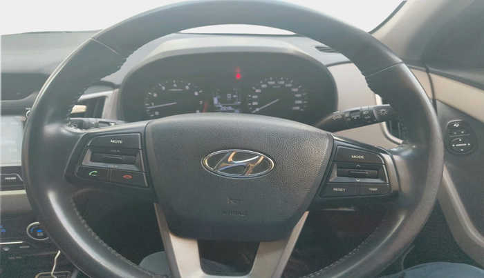 2016 Hyundai Creta SX PLUS AT 1.6 PETROL, Petrol, Automatic, 65,207 km, interior