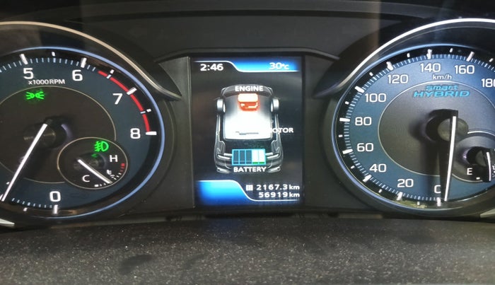 2020 Maruti Ertiga ZXI SHVS, Petrol, Manual, 56,919 km, interior