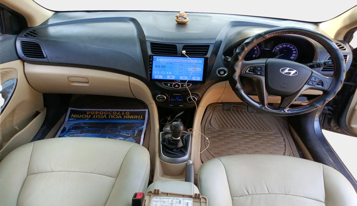 2015 Hyundai Verna FLUIDIC 1.6 VTVT SX, Petrol, Manual, 55,561 km, interior