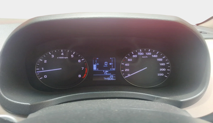 2015 Hyundai Creta SX PLUS 1.6 PETROL, Petrol, Manual, 74,906 km, interior