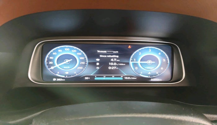 2022 Hyundai ALCAZAR PLATINUM 1.5 MT 7STR, Diesel, Manual, 31,973 km, interior