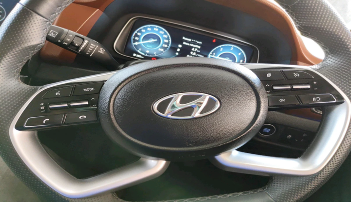 2022 Hyundai ALCAZAR PLATINUM 1.5 MT 7STR, Diesel, Manual, 31,973 km, interior