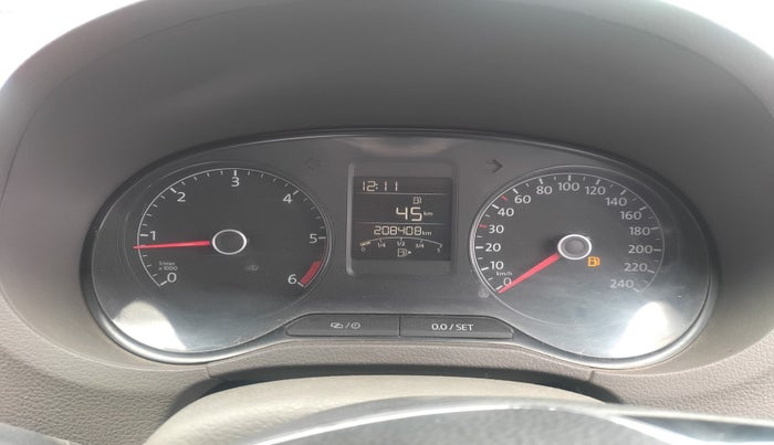 2017 Volkswagen Vento HIGHLINE DIESEL 1.5, Diesel, Manual, 2,08,408 km, interior