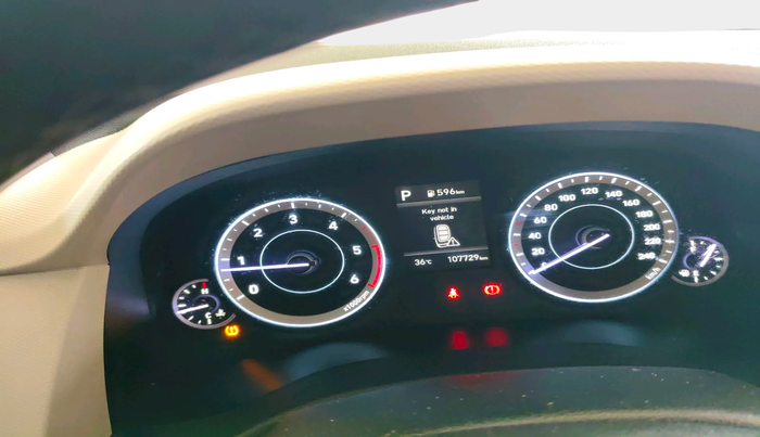 2020 Hyundai Creta SX AT 1.5 DIESEL, Diesel, Automatic, 1,07,729 km, interior