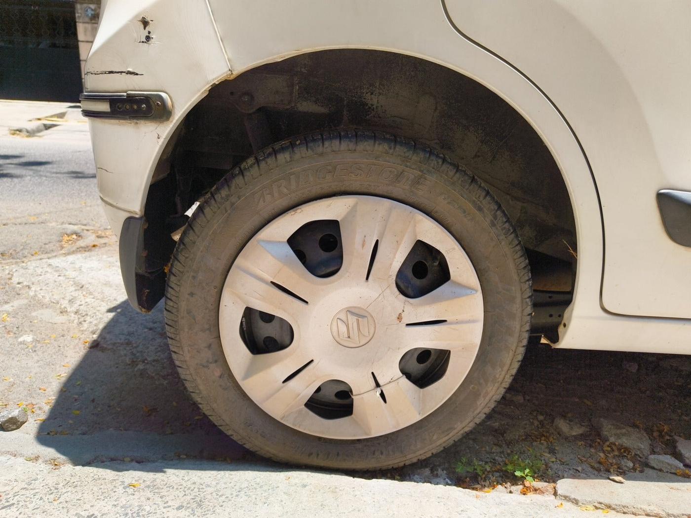 2012 Maruti Wagon R 1.0 VXI, Petrol, Manual, 39,444 km, tyre