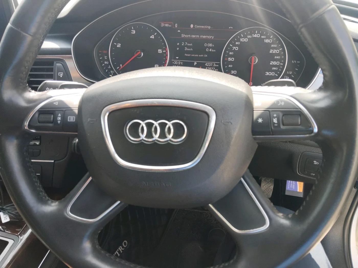 2012 Audi A6 2.0 TDI TECHNOLOGY, Diesel, Automatic, 57,677 km, interior