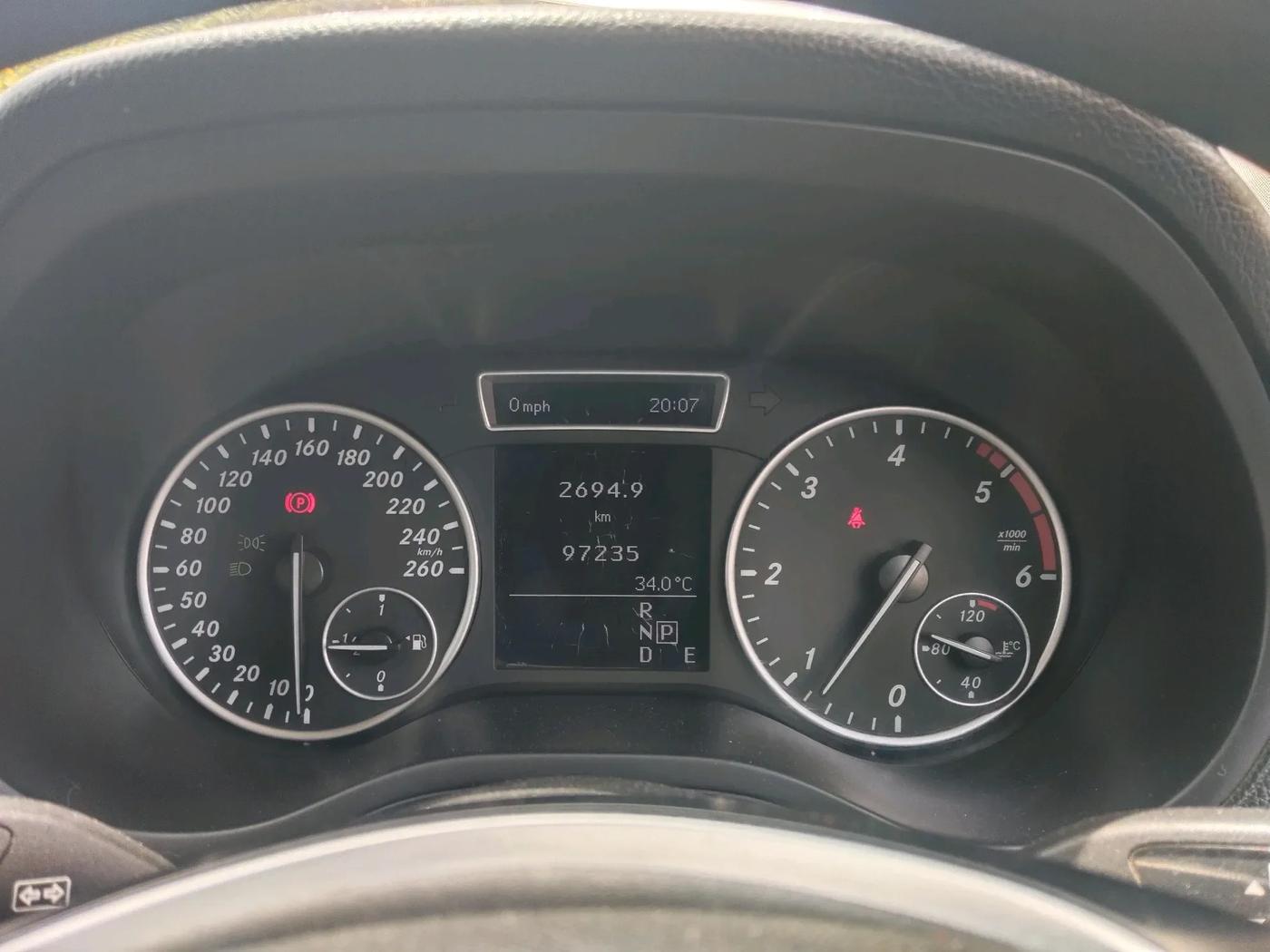 2013 Mercedes Benz A Class A180 CDI STYLE, Diesel, Automatic, 97,235 km, interior