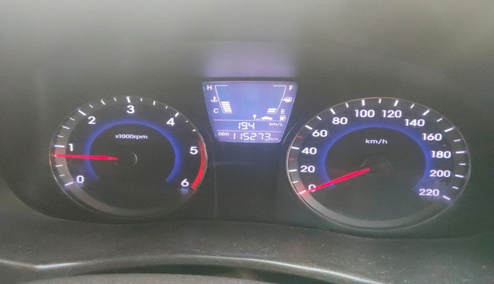 2015 Hyundai Verna FLUIDIC 1.6 CRDI S 4S, Diesel, Manual, 1,15,273 km, interior