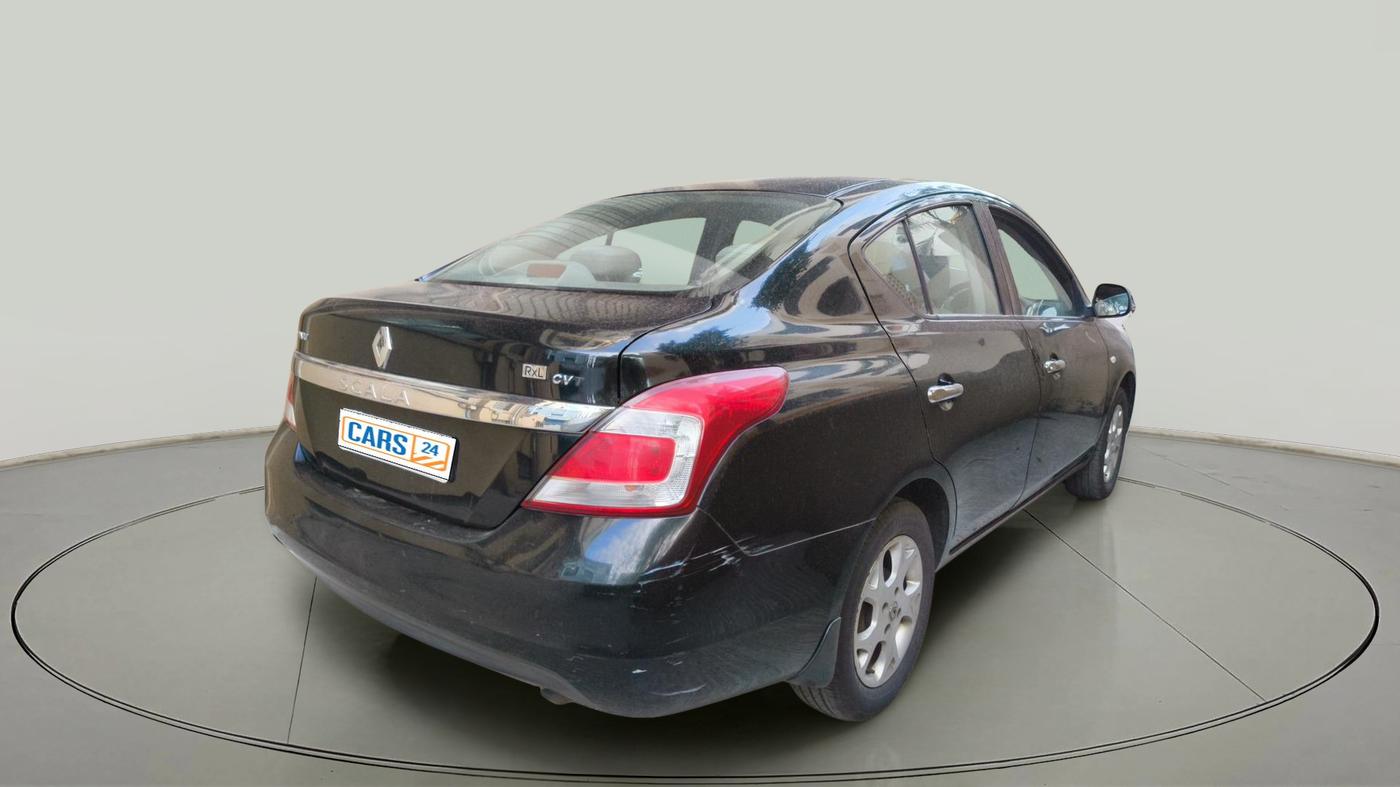 2013 Renault Scala RXL PETROL AT, Petrol, Automatic, 75,270 km, exterior