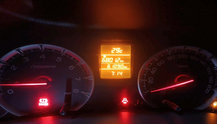 2014 Maruti Swift Dzire ZXI, Petrol, Manual, 61,090 km, interior
