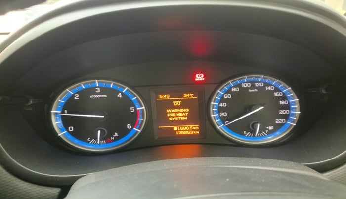 2017 Maruti S Cross ZETA 1.3, Diesel, Manual, 1,35,953 km, interior