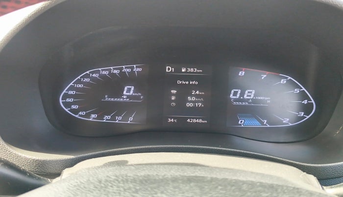 2020 Hyundai Verna SX (O) 1.0 TURBO DCT, Petrol, Automatic, 42,848 km, interior