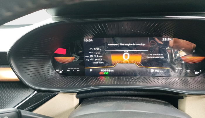 2022 Skoda SLAVIA STYLE 1.0L TSI AT, Petrol, Automatic, 80,998 km, interior