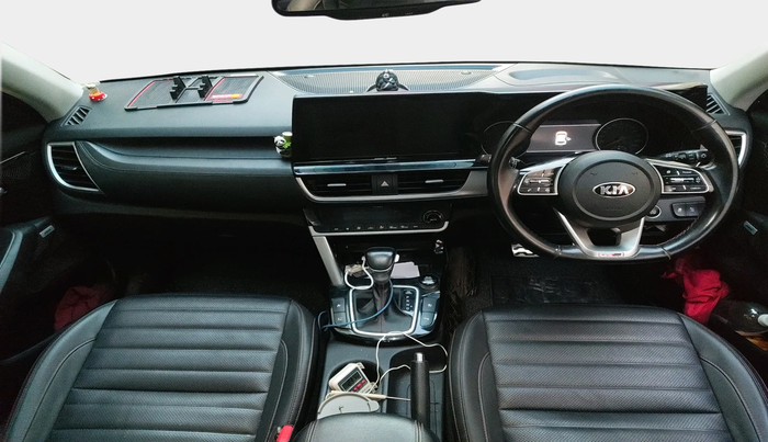 2020 KIA SELTOS GTX PLUS 1.4 PETROL DCT DUAL TONE, Petrol, Automatic, 86,520 km, interior