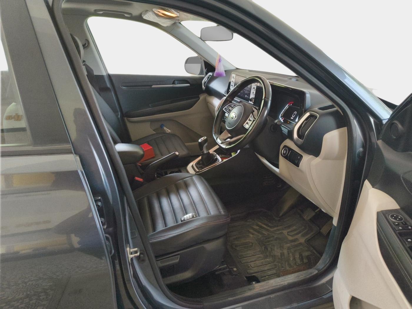 2020 KIA SONET HTX 1.0 IMT, Petrol, Manual, 54,683 km, interior