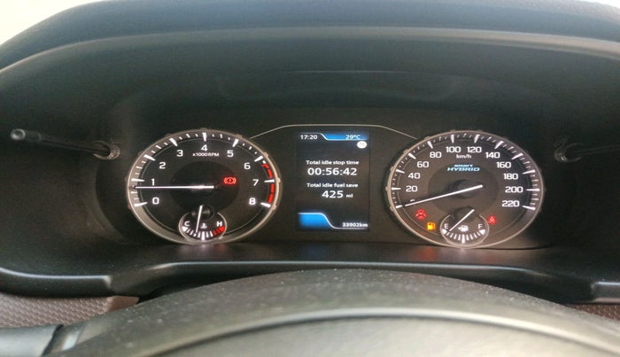 2022 Maruti BREZZA ZXI + SMART HYBRID, Petrol, Manual, 33,902 km, interior