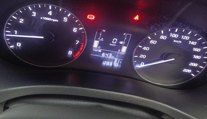 2016 Hyundai Creta SX PLUS 1.6 PETROL, Petrol, Manual, 1,28,970 km, interior