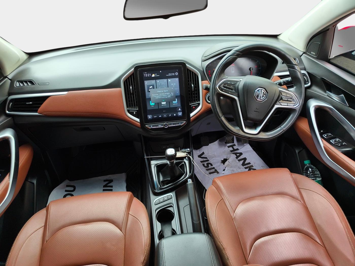 2020 MG HECTOR PLUS SHARP 2.0 DIESEL TURBO MT 6-STR, Diesel, Manual, 90,604 km, interior
