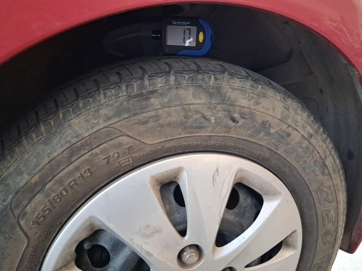 2011 Hyundai i10 MAGNA 1.2, Petrol, Manual, 56,654 km, tyre