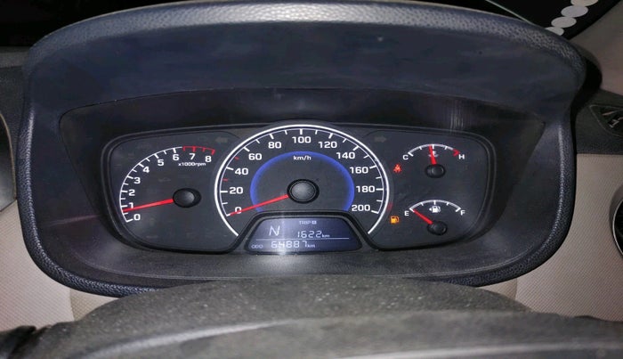 2018 Hyundai Grand i10 SPORTZ AT 1.2 KAPPA VTVT, Petrol, Automatic, 64,887 km, interior